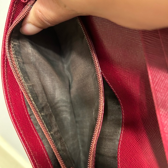 Prada Iris Saffiano Leather Long Wallet - Picture 6 of 7